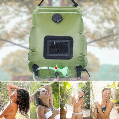 Solar Shower Bag 20L Outdoor Solar Heating bag.